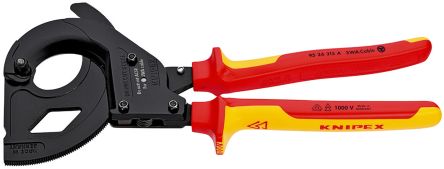 Knipex Knipex VDE/1000V Approved Flush Ratchet Cable Cutter