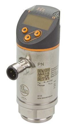 ifm electronic PN Series Pressure Sensor 0 bar, Relative Reading 100 bar