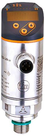 ifm electronic PN Series Pressure Sensor, PNP NO/NC, Analogue Output 0 bar, Relative Reading 600 bar