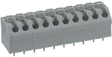 WAGO 250 Series PCB PCB Female Solder Pin, 12-Pole, 12-Way