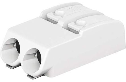 WAGO 2060 Series PCB PCB Terminal Block Female Push-in, 2-Pole, 9A, 2-Way