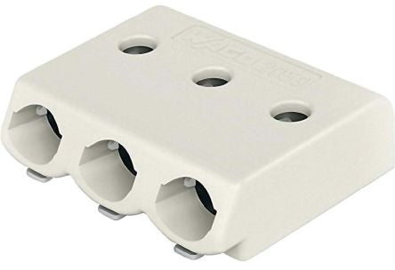 WAGO 2059 Series PCB PCB Terminal Block Female Wire, 3-Pole, 3A, 3-Way