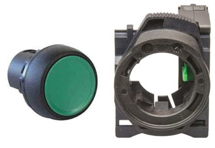 Allen Bradley 800F Series Push Button Switch, Momentary, Panel, 22 mm Cutout, 1 NO, IP66, 24 V dc