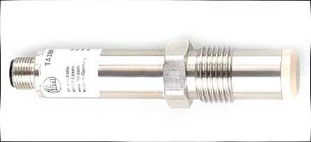 ifm electronic PT100 RTD Sensor 18 mm Dia, 38 mm Long, 4 Wire, 100 °C Max
