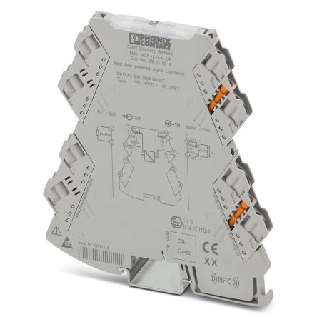 Phoenix Contact MINI MCR Series Signal Conditioner, Current Input, Current Output, 30V dc, 9.6 V dc Supply, ATEX