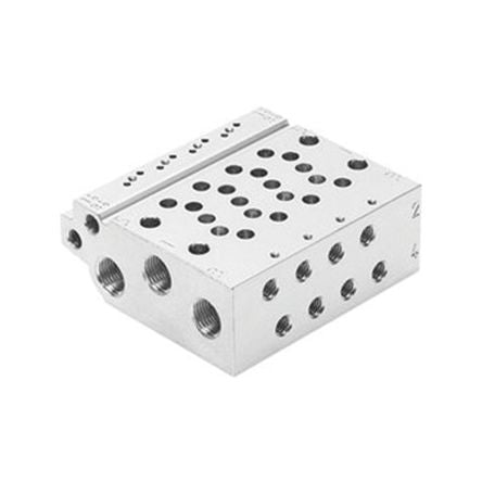Festo VABM series 2 station G Manifold Base for use with VUVG-B Series Sub-Base Valves, 566642