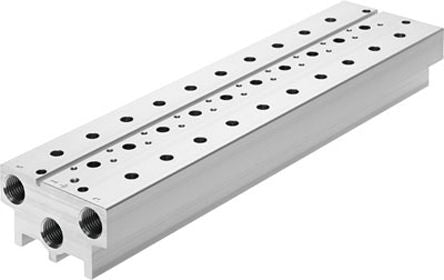 Festo VABM series 4 station G Manifold Base for use with 5/2 & 5/3-Way Valves, 576419