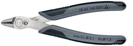 Knipex Super Knips® Without Bevel ESD Safe Side cutter