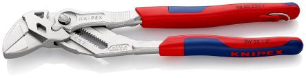Knipex 1-Piece Plier Wrench, 250mm Overall Smooth, 52mm Jaw