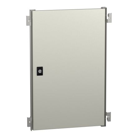 Schneider Electric PanelSeT Accessoires Series Lockable Steel RAL 7035 Single Door, 600 mm H, 400mm W, 400 mm L for Use