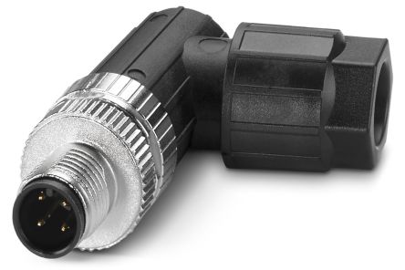 Phoenix Contact Circular Connector, 4 Contacts, Cable, M12 Connector, Socket, Male, IP65, IP67, SACC Series