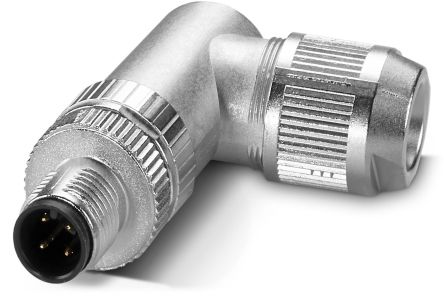 Phoenix Contact Circular Connector, 4 Contacts, Cable, M12 Connector, Socket, Male, IP65, IP67, SACC Series