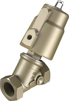 Festo Angle Seat type Pneumatic Actuated Valve, 10 bar 1 in