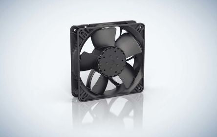 ebm-papst 4300 N - S-Panther Series Axial Fan, 24V dc, 150 m³/h, 9.8 W, 0.12 A Max, IP20 119 mm 32mm 32 mm