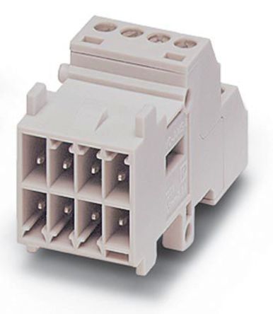 Phoenix Contact Heavy Duty Power Connector Insert, 10A, VC-AMS 8 Series, 8 Contacts