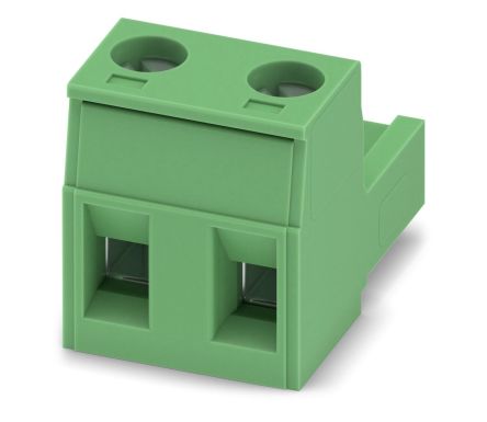 Phoenix Contact GMSTB 2.5/2-ST Series Pluggable Terminal Block, 2-Contact, 7.5 mm Pitch, 1 Row, 1766880