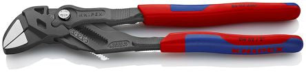 Knipex 1-Piece Plier Wrench, 250 mm Overall Smooth, 52mm Jaw