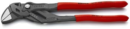 Knipex 86 01 1-Piece Plier Wrench, 250 mm Overall Smooth, 52mm Jaw