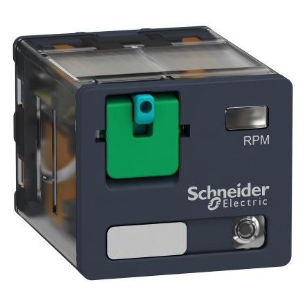 Schneider Electric Panel Power Relay, 24V dc Coil, 15A Switching Current, 3PDT