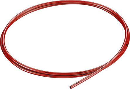 Festo Compressed Air Pipe Red Polyurethane 2 mm 50 m PUN-H Series, 133040