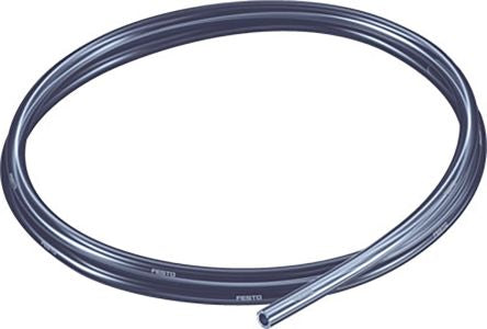 Festo Compressed Air Pipe Black Polyurethane 6 mm 50 m PUN-H-T Series, 8048683