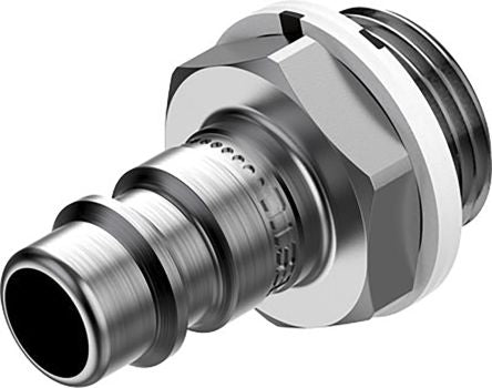 Festo Pneumatic Quick Connect Coupling, 3/8 in Male G