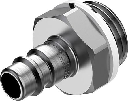 Festo Pneumatic Quick Connect Coupling, 1/2 in Male G