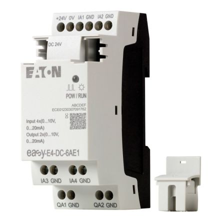 Eaton easyE4 Series Logic Module, Analogue Output, 4-Input, Analogue Input