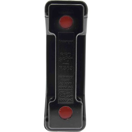 Eaton 63A Rail Mount Fuse Holder, 1P-Pole, 690V ac