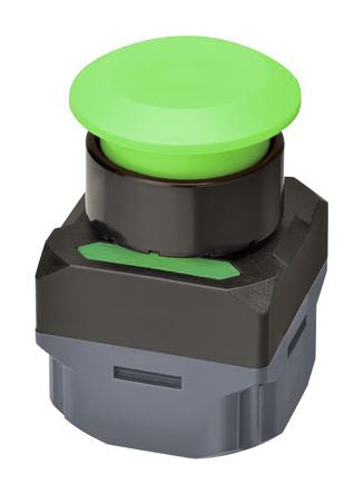 Omron A2W Series Illuminated Push Button Switch, Green, Red, Yellow LED, IP65, 30 V dc