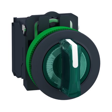 Schneider Electric Selector Switch - (SPDT) 30 mm Cutout Diameter Illuminated 3 Positions