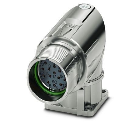 Phoenix Contact Circular Connector, 17 Contacts, Front, M23 Connector, Socket, Female, IP66, IP68, M23 PRO Series