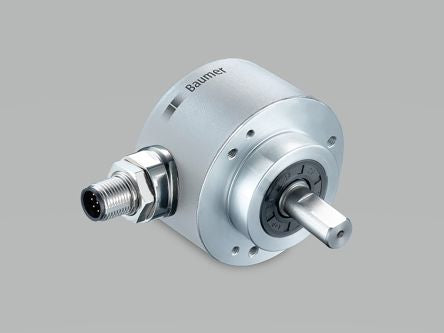 Baumer EAM580 Series Magnetic Absolute Encoder 30V, 4096 ppr ppr, Push Pull Signal, Solid Type, 10 mm Shaft