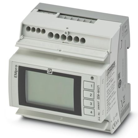 Phoenix Contact 3 Phase LCD Energy Meter, Type Digital