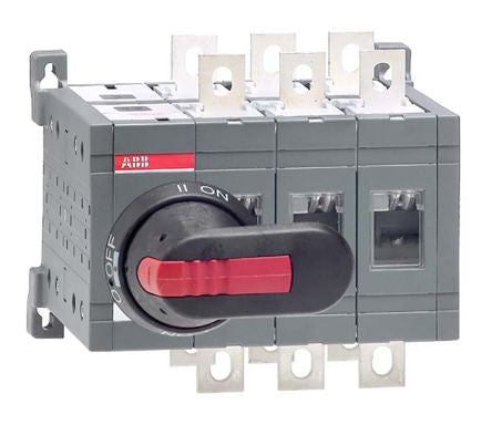 ABB 3-Pole DIN Rail Isolator Switch -, IP65, 16A, 160 kW