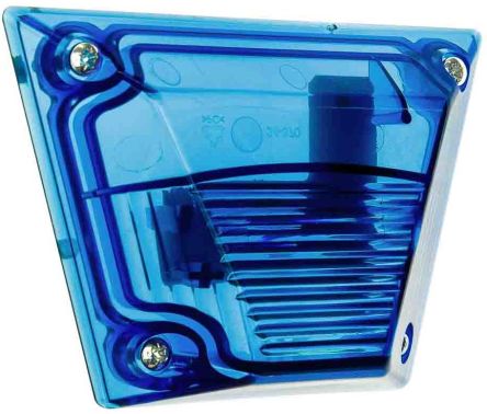 Eaton X10 Maxi Series Blue Beacon, IP69 230V ac Wall 120 dB @ 1m