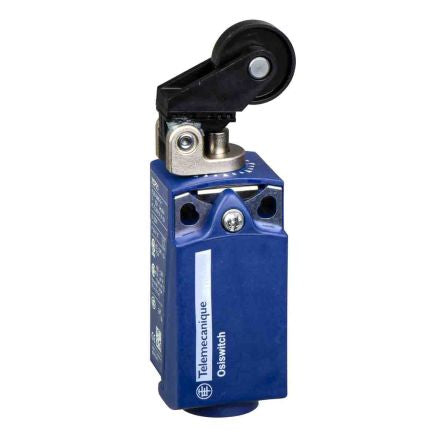 Telemecanique Sensors XCKP Series Roller Plunger Limit Switch, 1 NO/1 NC, IP67, IP66, Plastic Housing, 240V ac, 10A
