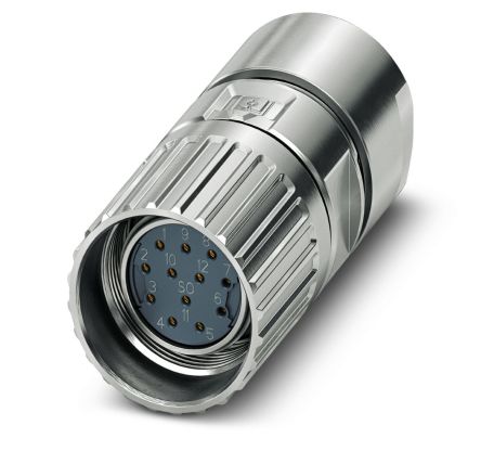 Phoenix Contact Circular Connector, 8 Contacts, Cable, M23 Connector, Socket, Female, IP66, IP68, M23 PRO Series