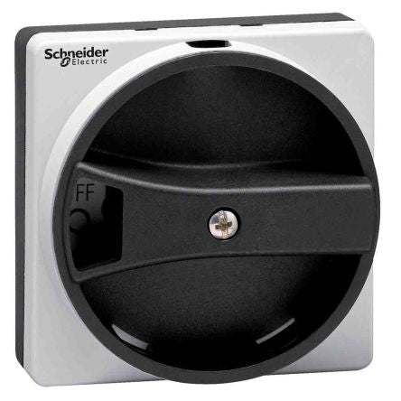 Schneider Electric Grey, Black Rotary Handle, 2.56 in, TeSys Series