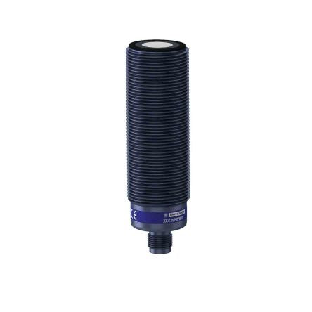 Telemecanique Sensors XXS30P2PM12 Threaded Barrel Ultrasonic Proximity Sensor XX, M30 2 m 100mA PNP 3V 30 V dc
