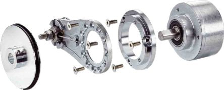 SICK Measuring Wheel 63.7 mm for Use with AFM60, DBS60, AFS60, Face Mount Flange Encoder DFS60