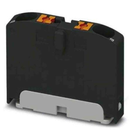 Phoenix Contact Distribution Block, 2 Way, 690V, 24A, Black