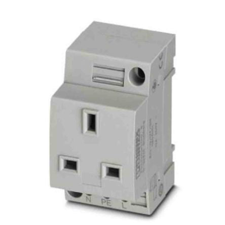 Phoenix Contact EO-G Series Mains Socket, 13A Pin