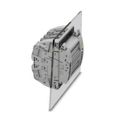 Phoenix Contact FAME 3 Series Non-Fused Terminal Block, 12-Way, 24AWG, 8 AWG Wire, 30A Plug-In