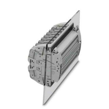Phoenix Contact FAME 3 Series Non-Fused Terminal Block, 32-Way, 24AWG, 8 AWG Wire, 30A Plug-In
