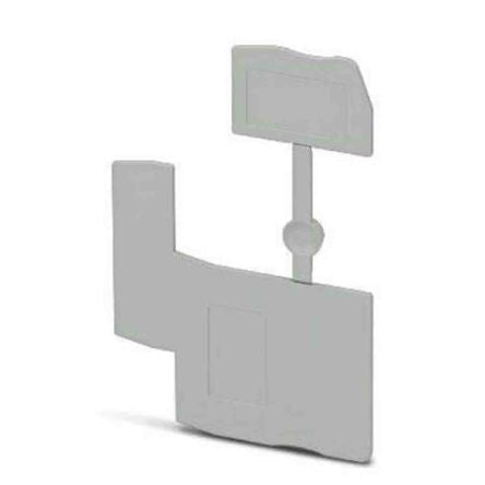 Phoenix Contact DS-PTIO Series End Cover for Use with DIN Rail Terminal Blocks