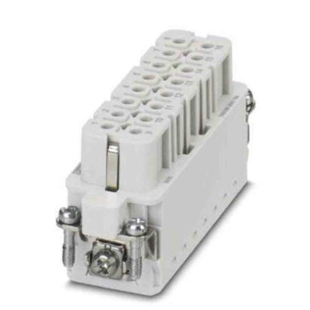 Phoenix Contact Heavy Duty Power Connector Module, 16A, HC Series Female, 16 Contacts