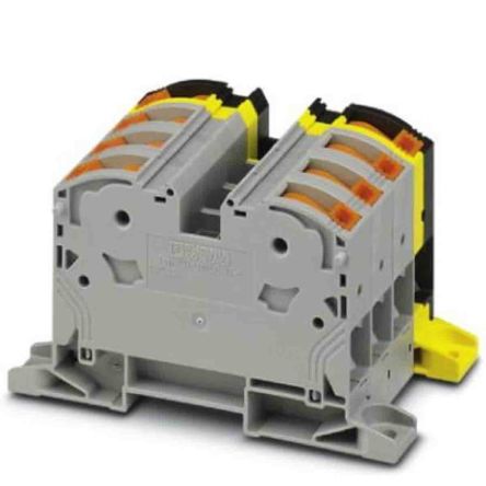Phoenix Contact 3212075 PTPOWER Series High Current Connector Grey, 35mm², 1-Level, Screw