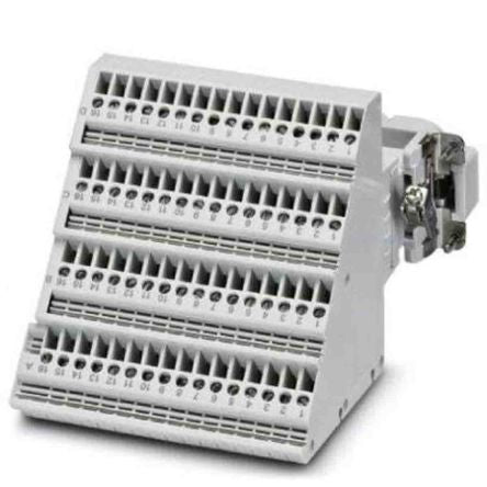 Phoenix Contact Heavy Duty Power Connector, Panel Mount, Push-in, 64 Way, 10A, HC Male, 250V