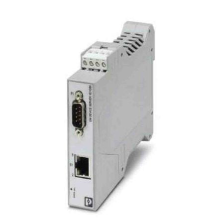 Phoenix Contact Serial Device Server, 100 Mbps Baud Rate